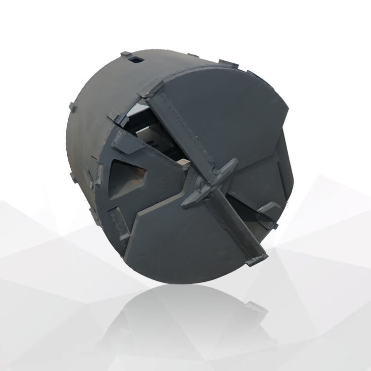 Cleaning drill bucket